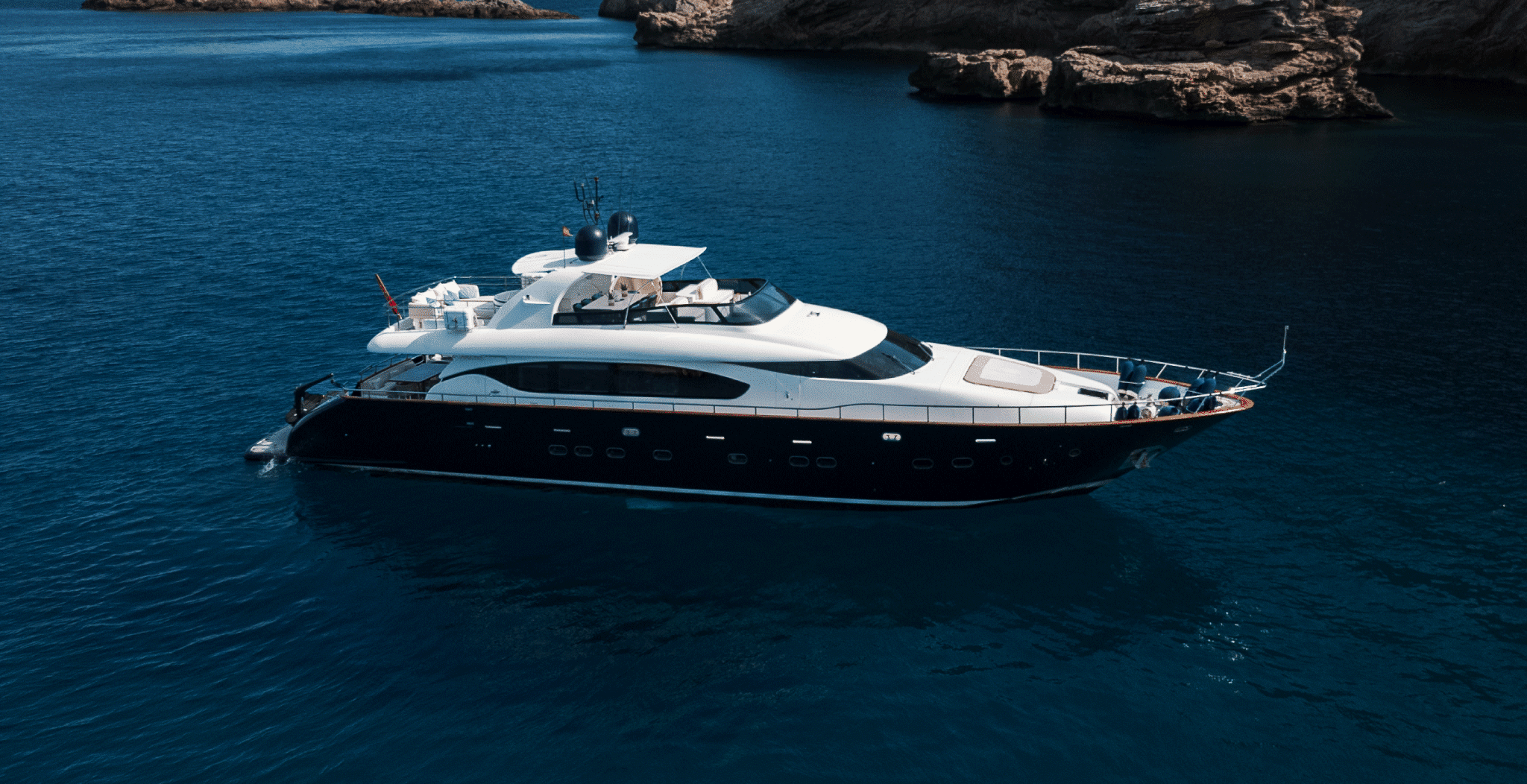 A Floating Palace Maiora 99 — yacht management Marbella, Ibiza and Monaco