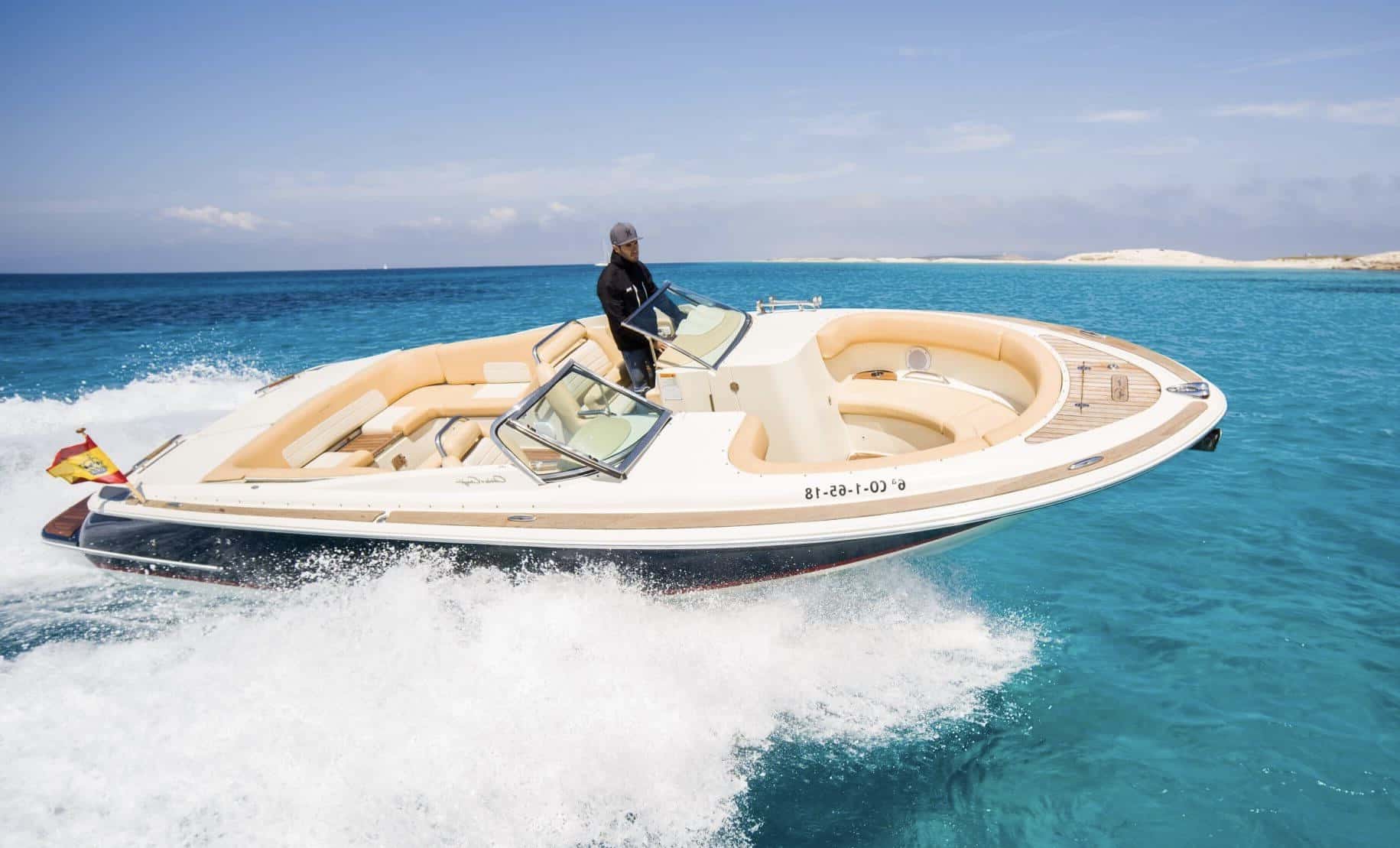 A Modern Classic Chris Craft 28 — yacht management Marbella, Ibiza and Monaco