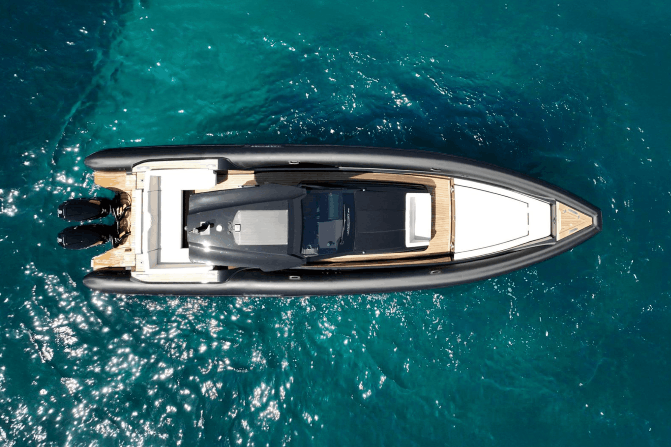 Ibiza Yacht Rental Technohull 40 view 3 — Blackline Management