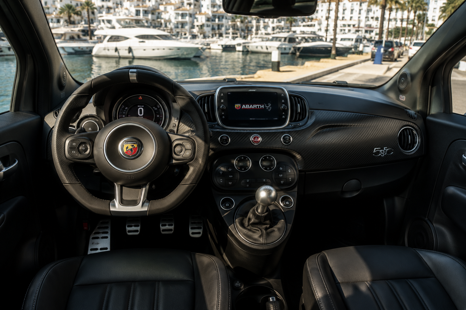 Abarth 695C Competizione view 3 — Blackline Prive