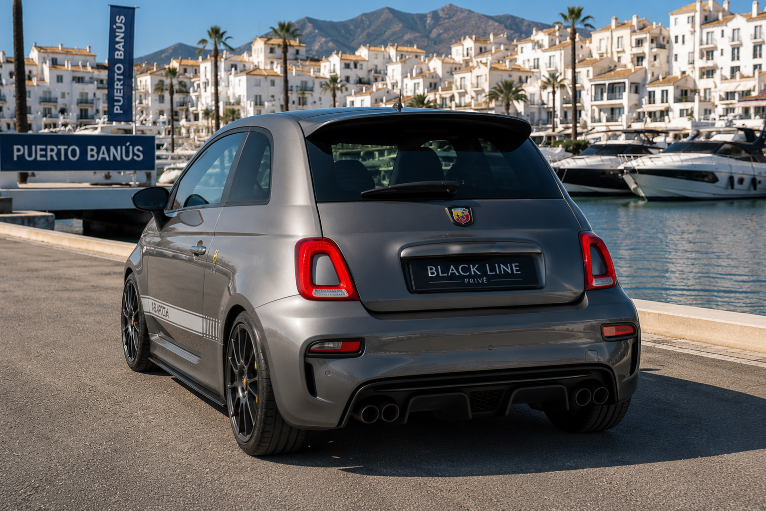 Abarth 695C Competizione view 2 — Blackline Prive