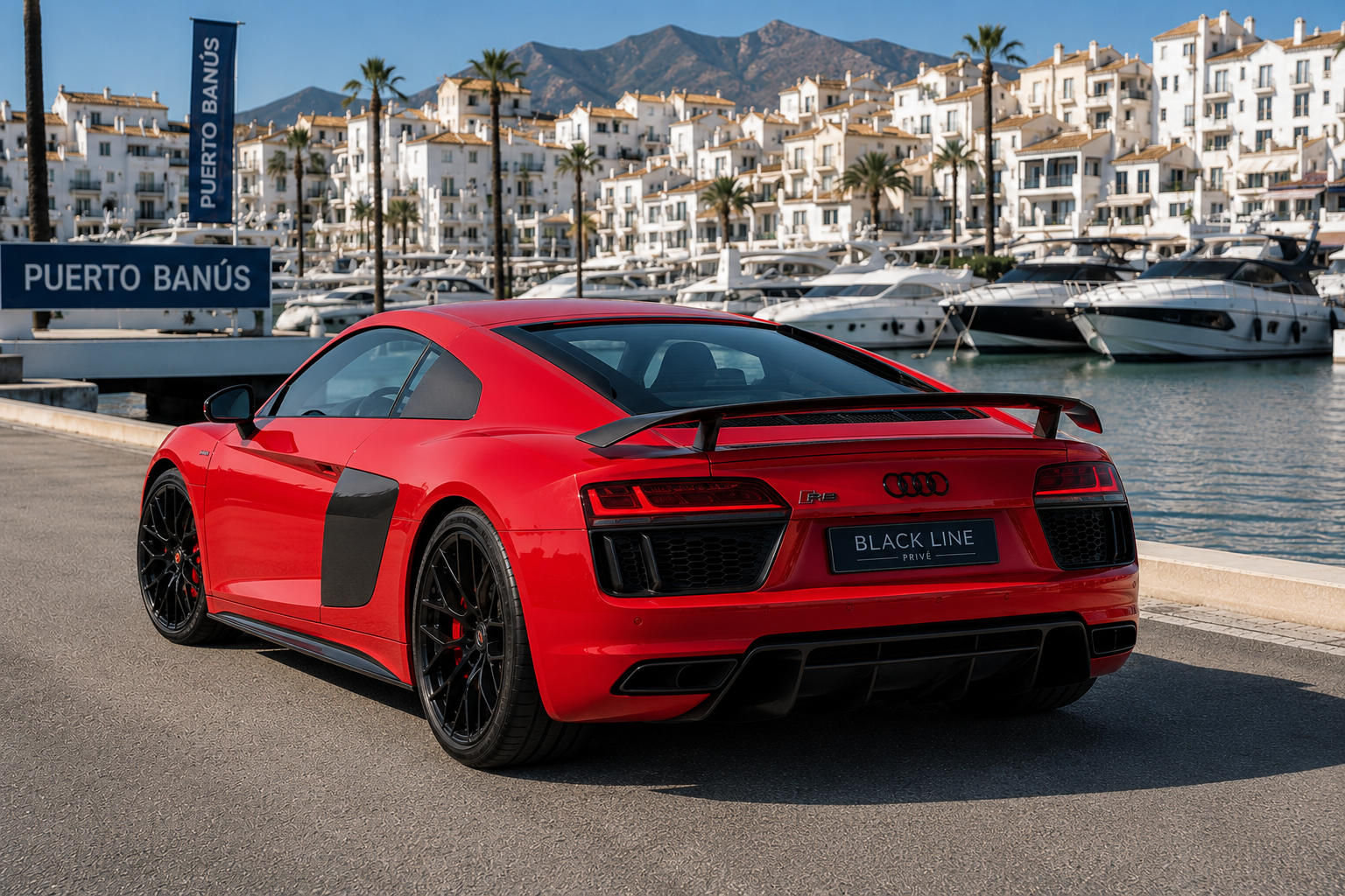 Audi R8 V10 Performance — supercar management Marbella, Ibiza and Monaco