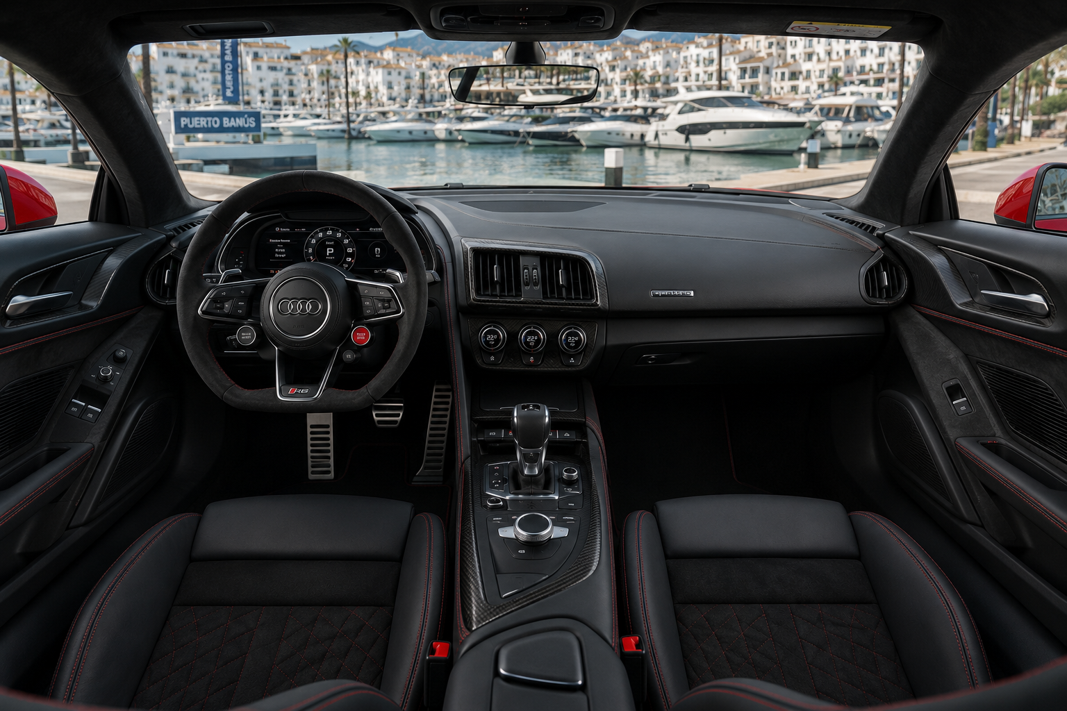 Audi R8 V10 Performance view 3 — Blackline Prive