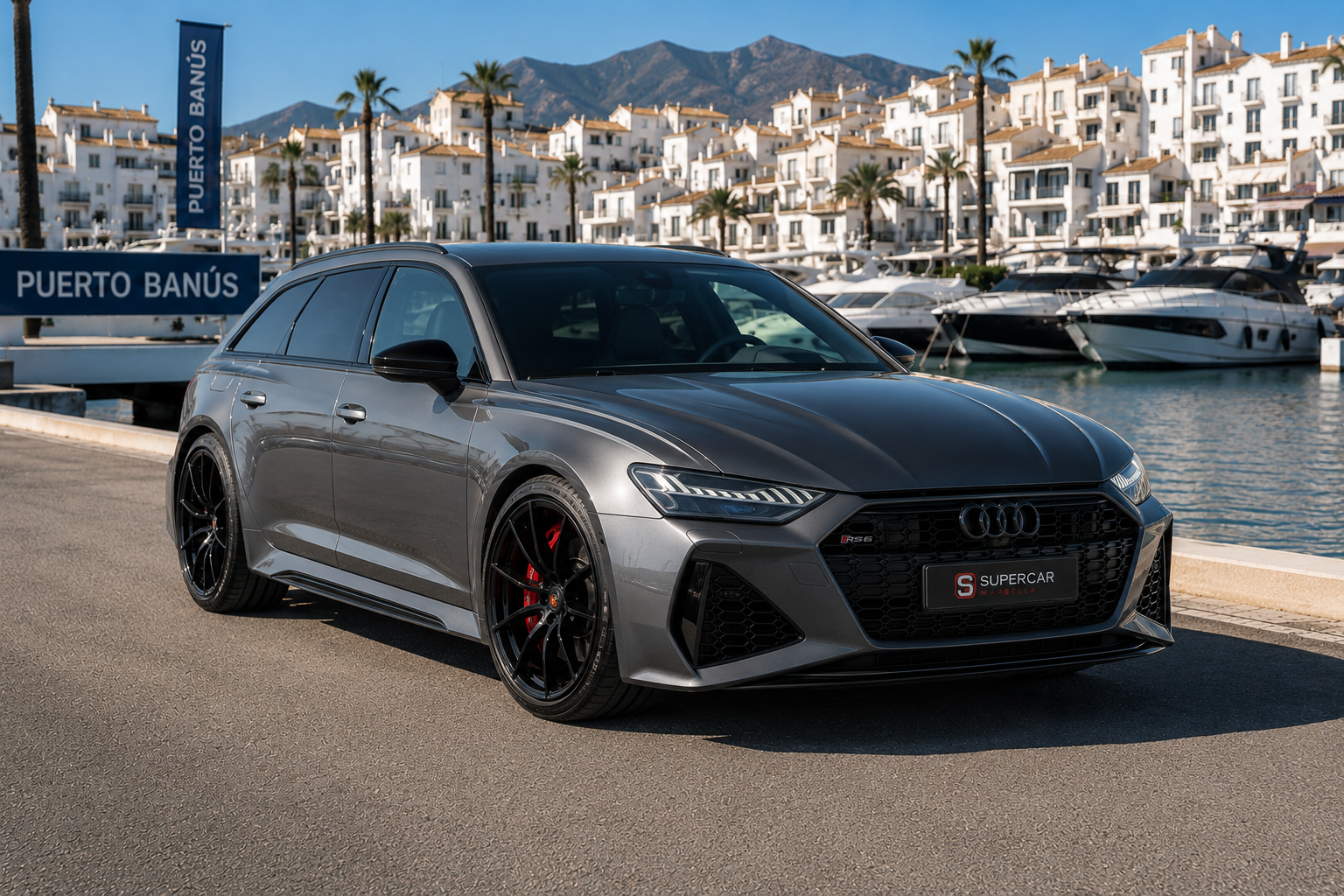 Audi RS6 Avant — supercar management Marbella, Ibiza and Monaco