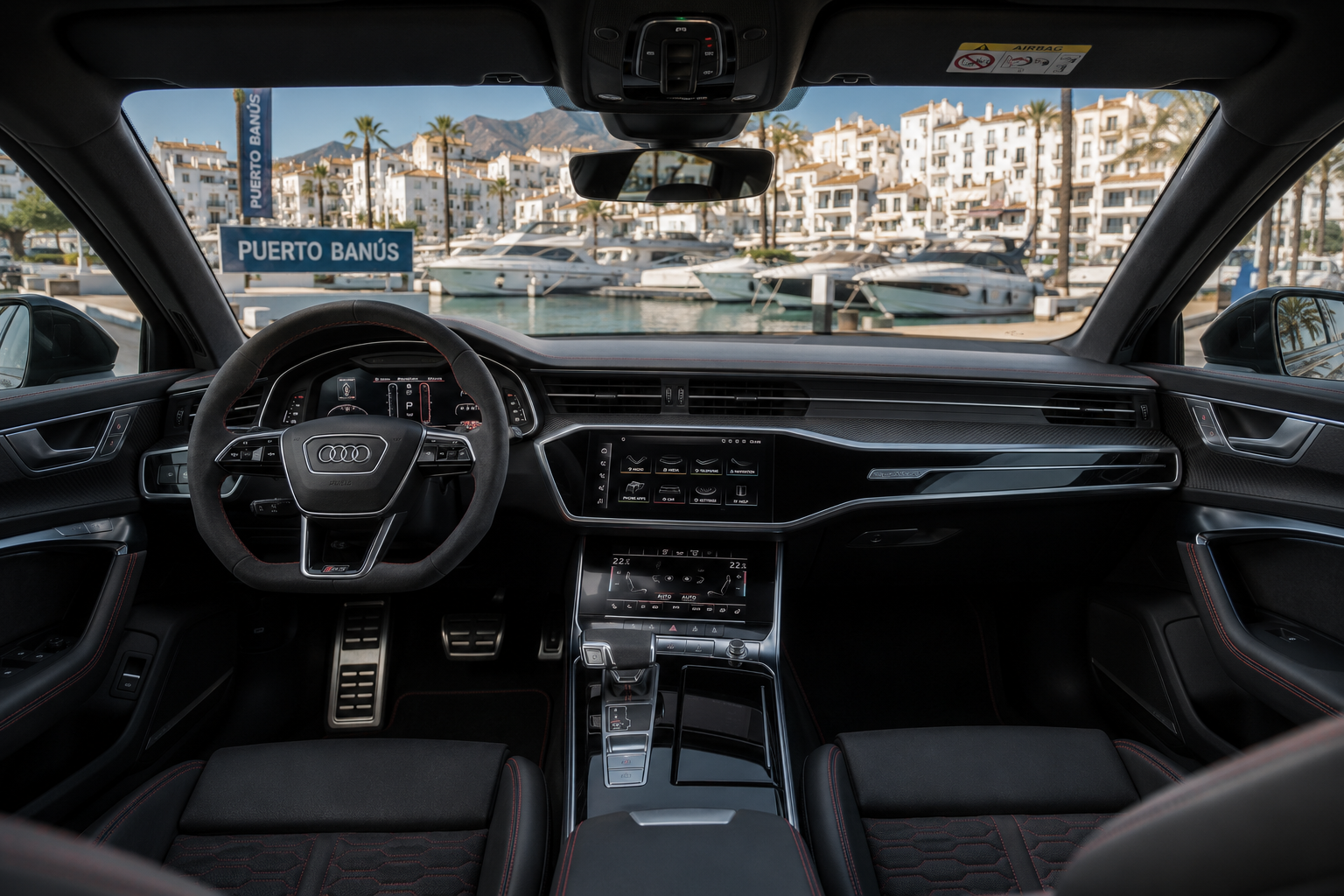 Audi RS6 Avant view 3 — Blackline Prive