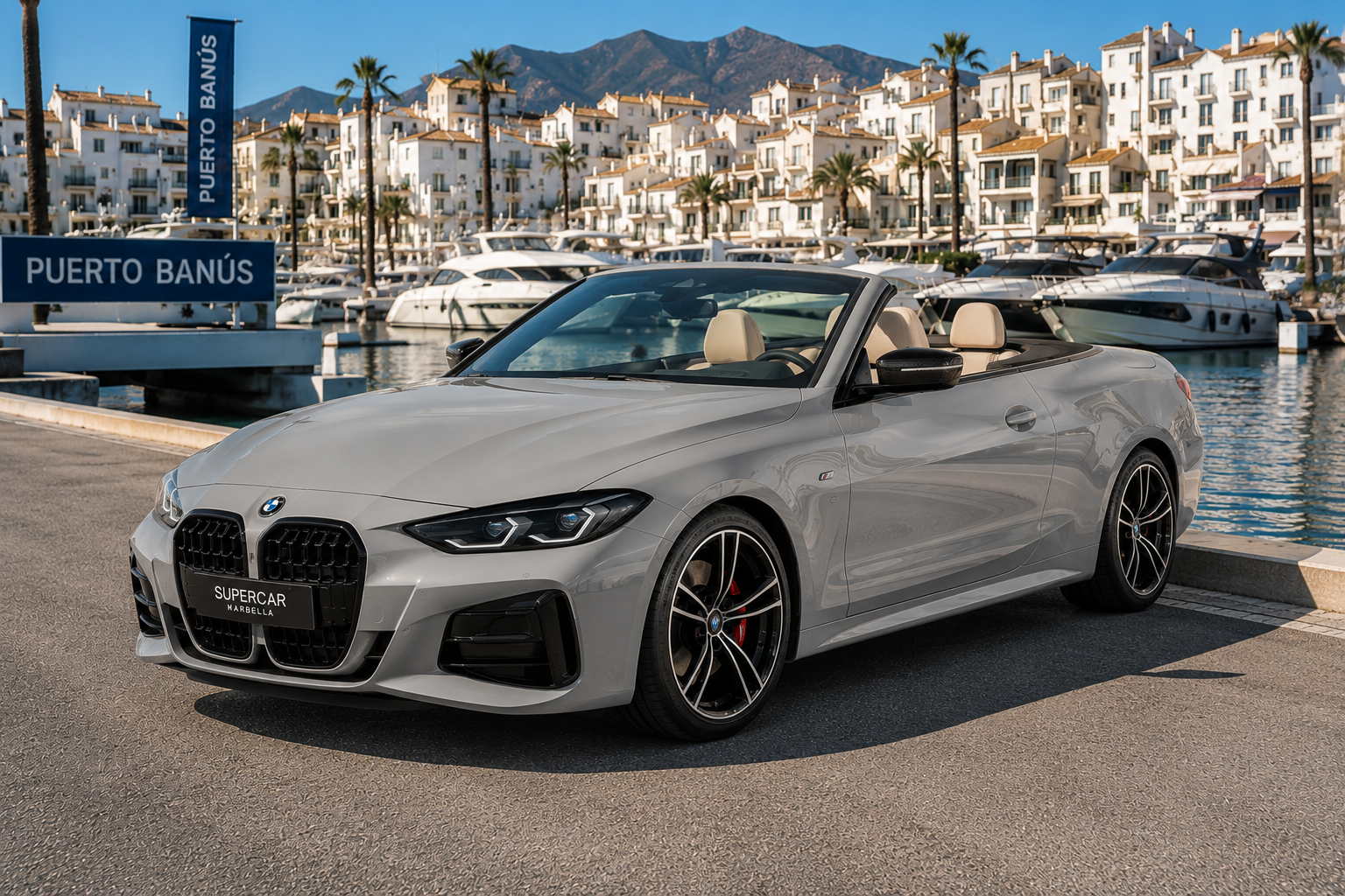 BMW M440i Cabrio — supercar management Marbella, Ibiza and Monaco