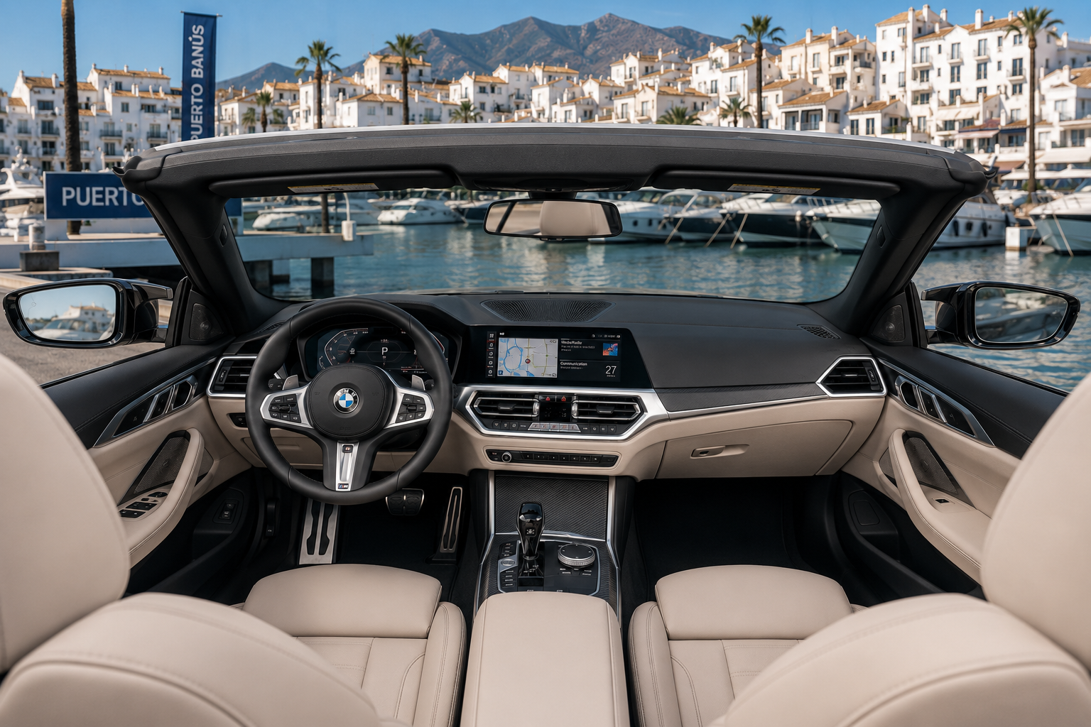 BMW M440i Cabrio view 3 — Blackline Prive