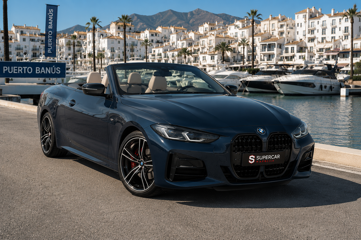 BMW Serie 4 Cabrio — supercar management Marbella, Ibiza and Monaco