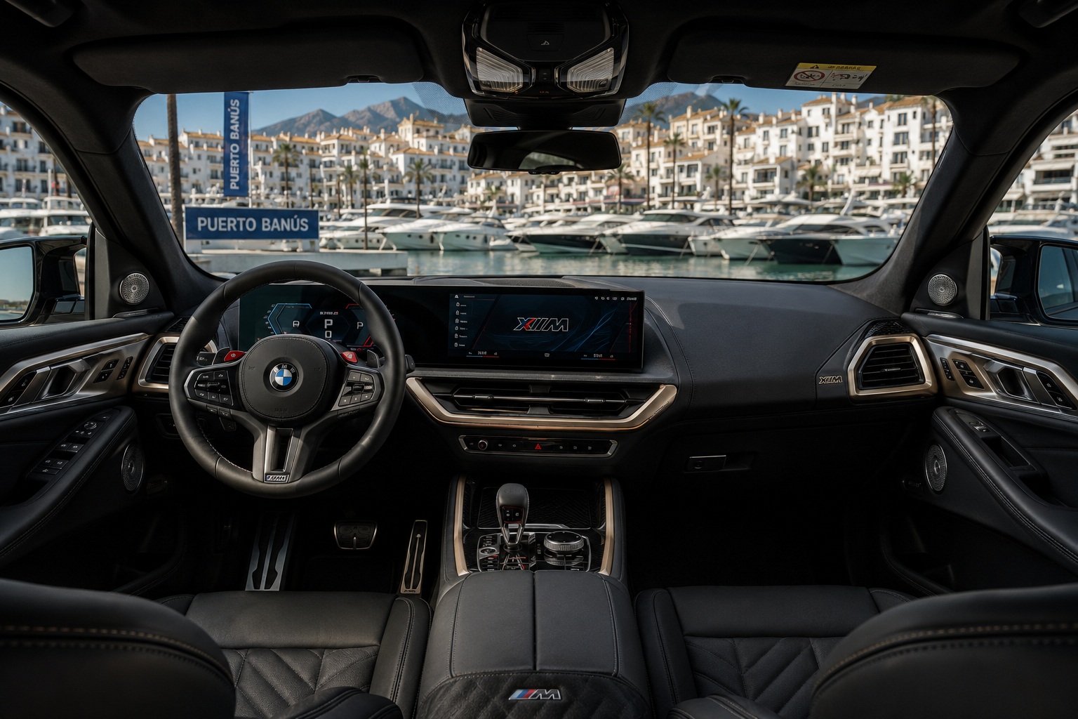 BMW XM view 3 — Blackline Prive