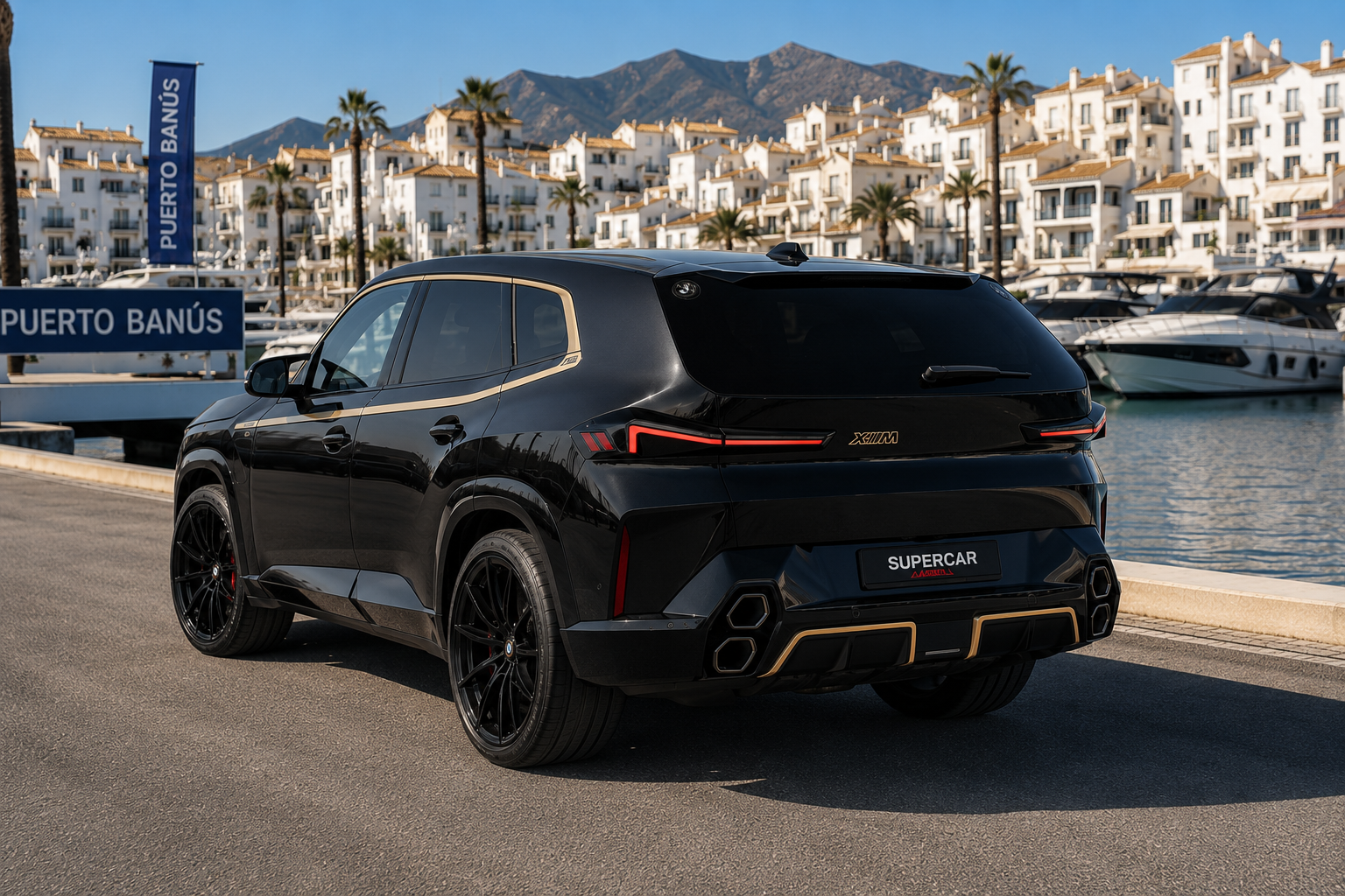 BMW XM view 2 — Blackline Prive