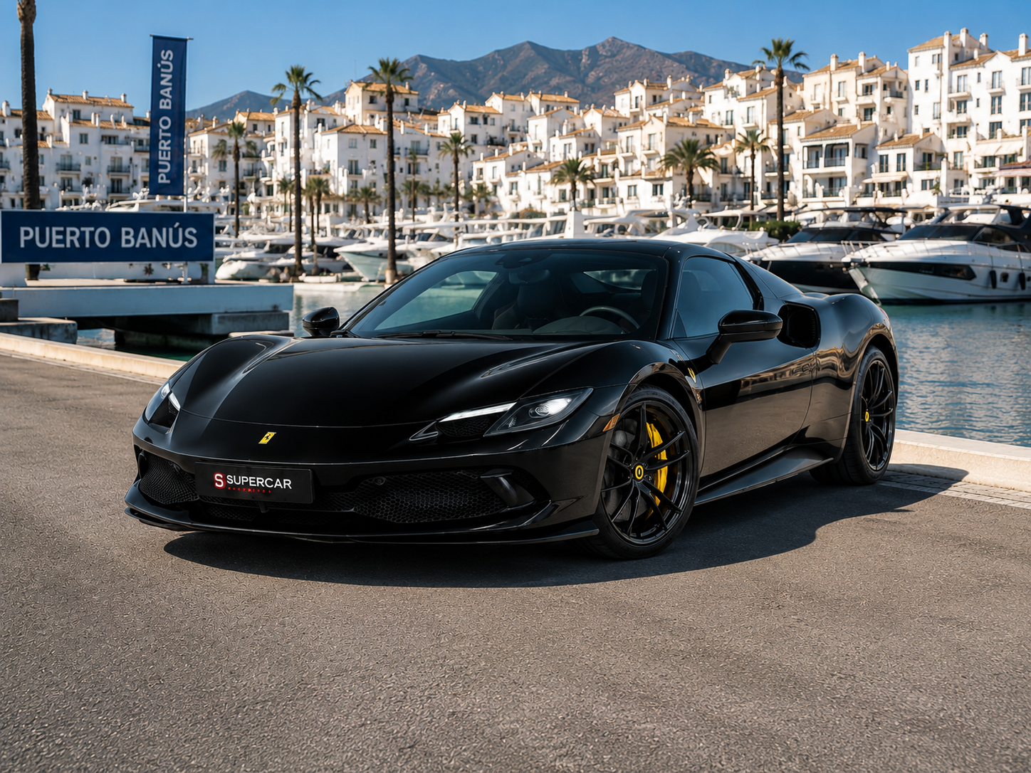 Ferrari 296 GTB — supercar management Marbella, Ibiza and Monaco