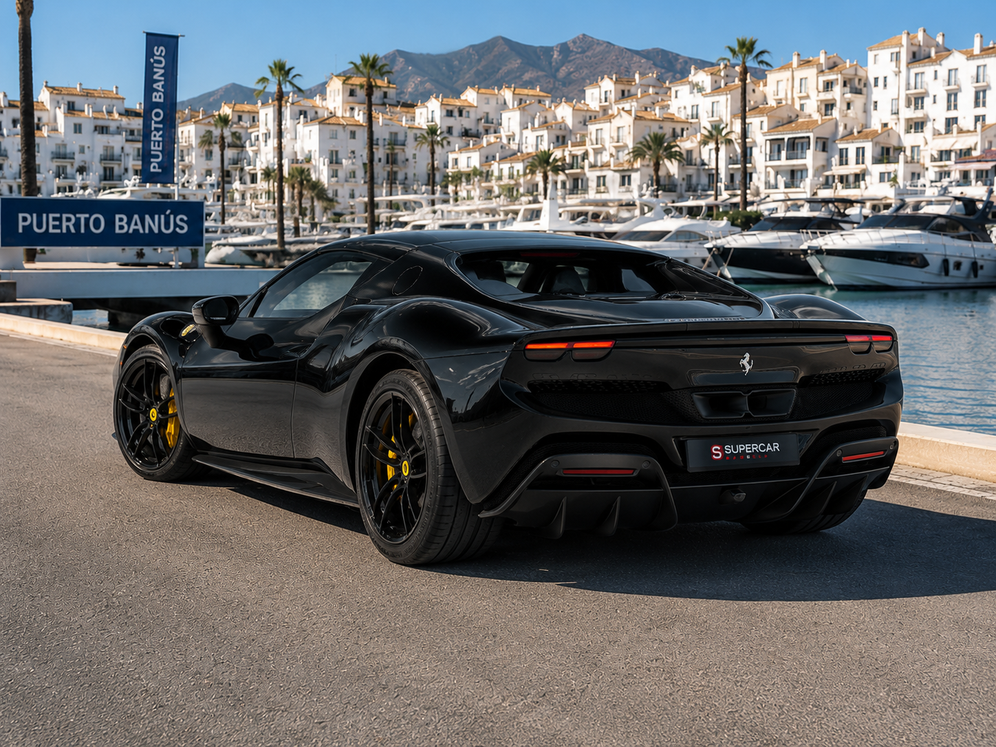 Ferrari 296 GTB view 2 — Blackline Prive