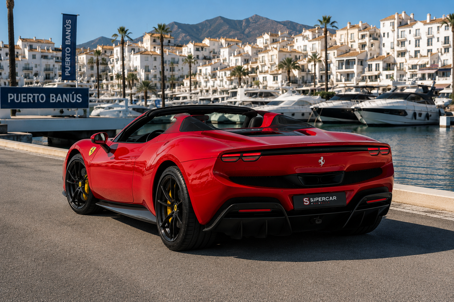 Ferrari 296 GTS view 2 — Blackline Prive