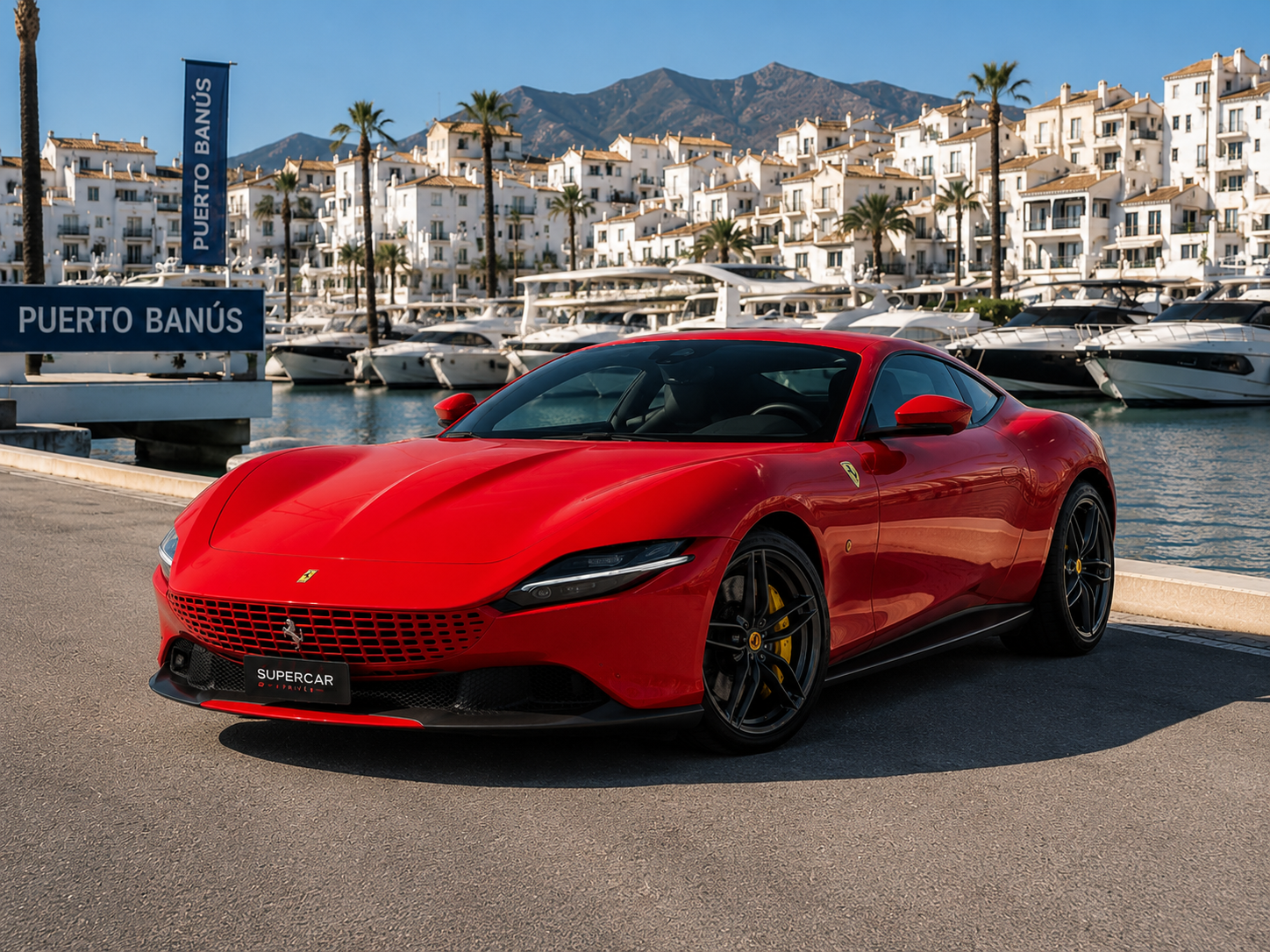 Ferrari Roma — supercar management Marbella, Ibiza and Monaco