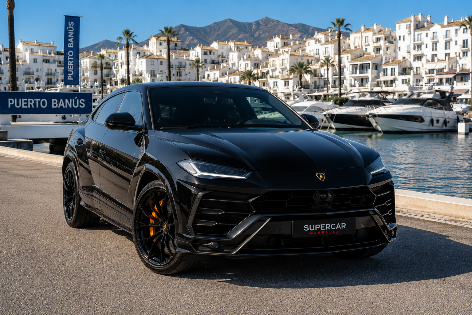 Lamborghini Urus — supercar management Marbella, Ibiza and Monaco