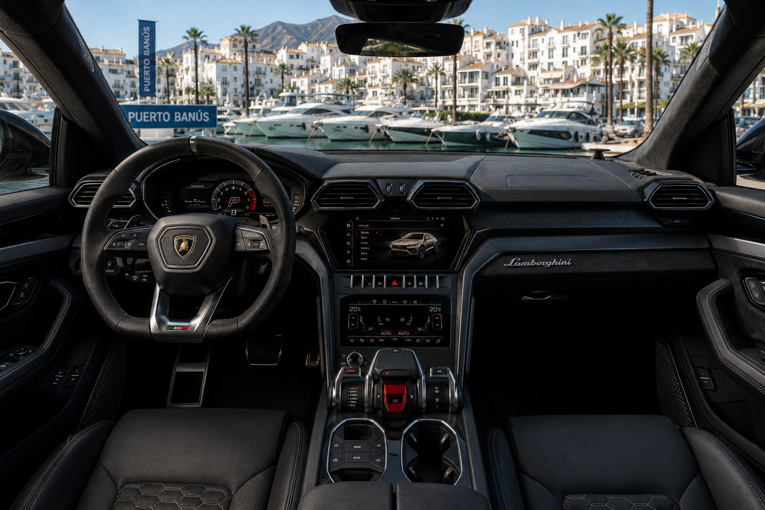 Lamborghini Urus view 3 — Blackline Prive
