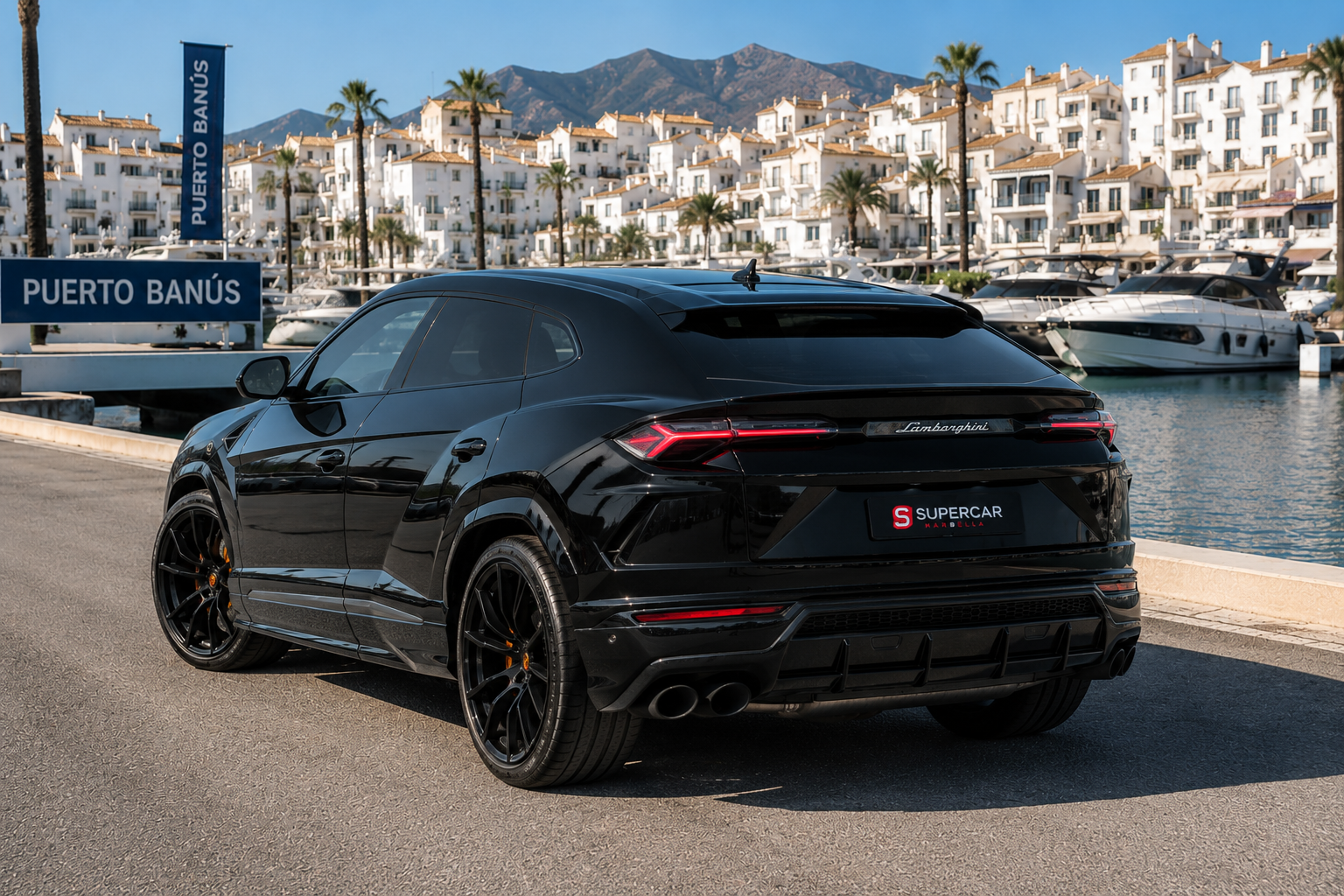 Lamborghini Urus view 2 — Blackline Prive