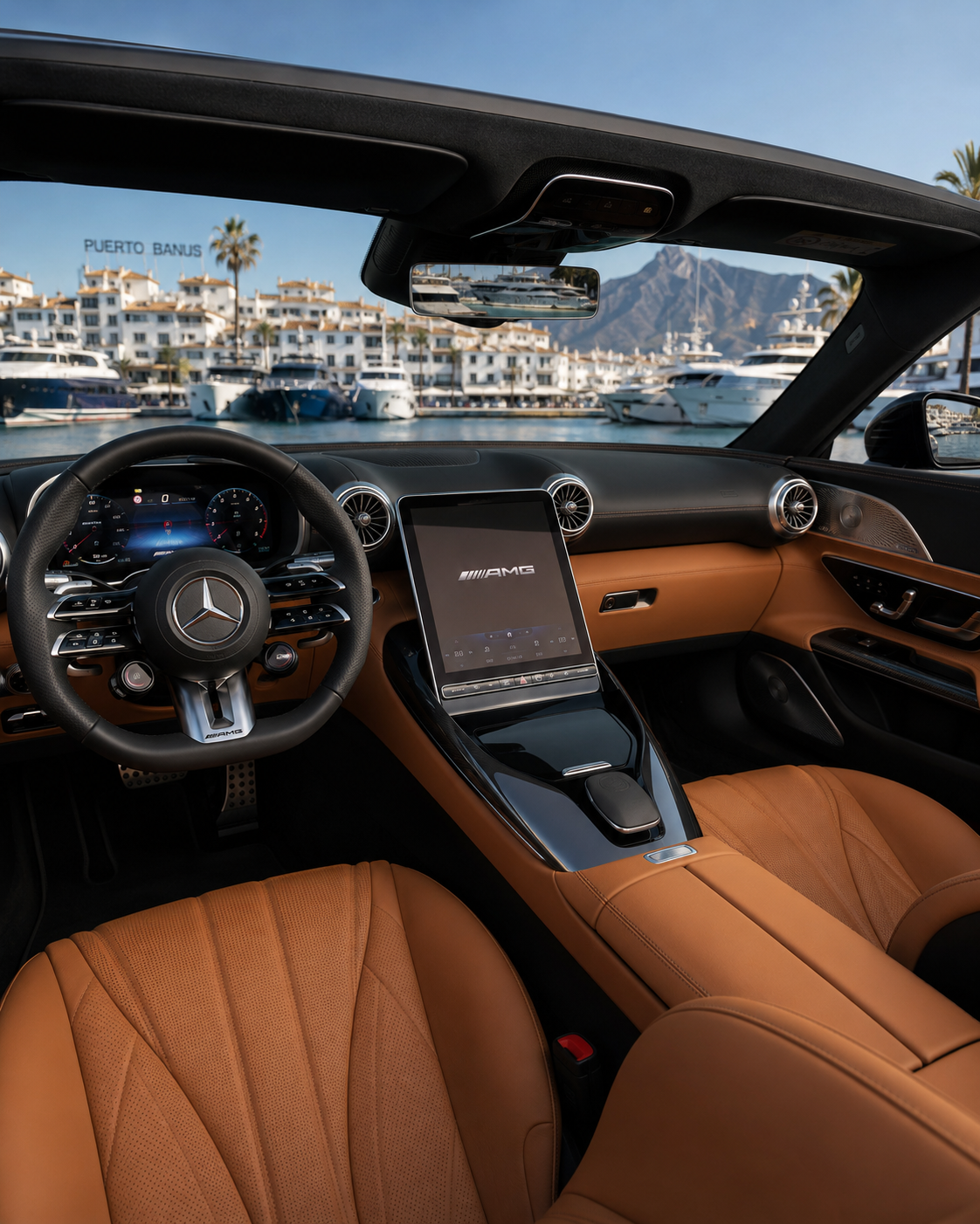 Mercedes-AMG GT Roadster view 3 — Blackline Prive