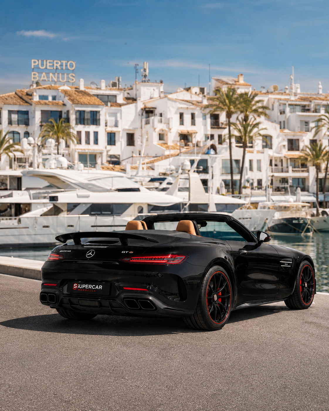 Mercedes-AMG GT Roadster view 2 — Blackline Prive
