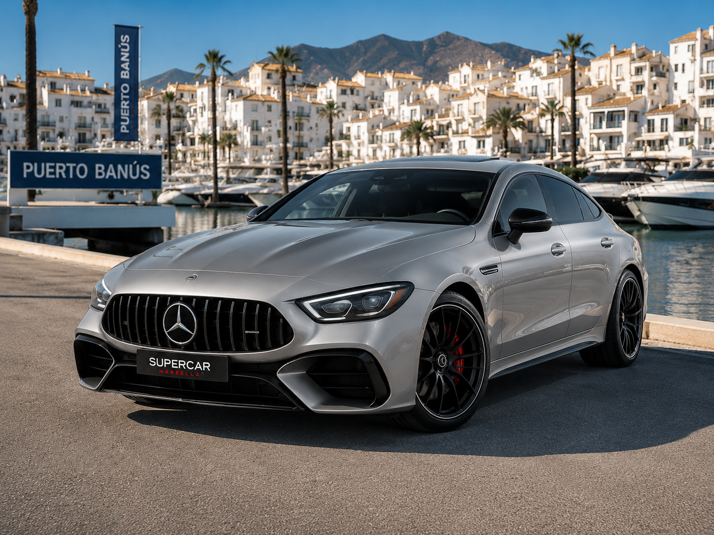 Mercedes-AMG GT63 S Performance — supercar management Marbella, Ibiza and Monaco