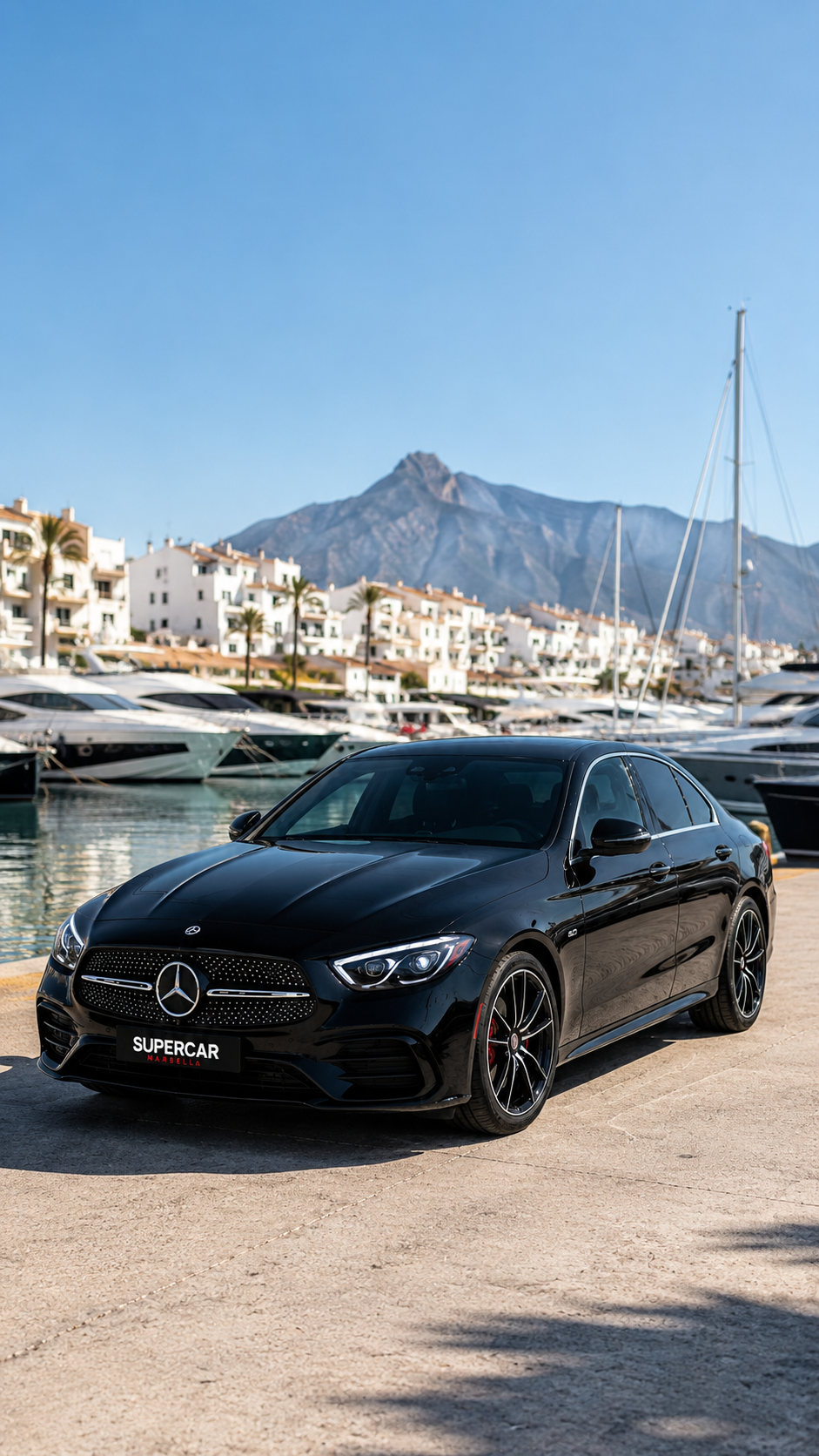 Mercedes-Benz C220d — supercar management Marbella, Ibiza and Monaco