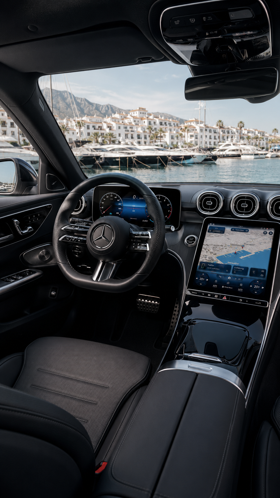 Mercedes-Benz C220d view 3 — Blackline Prive
