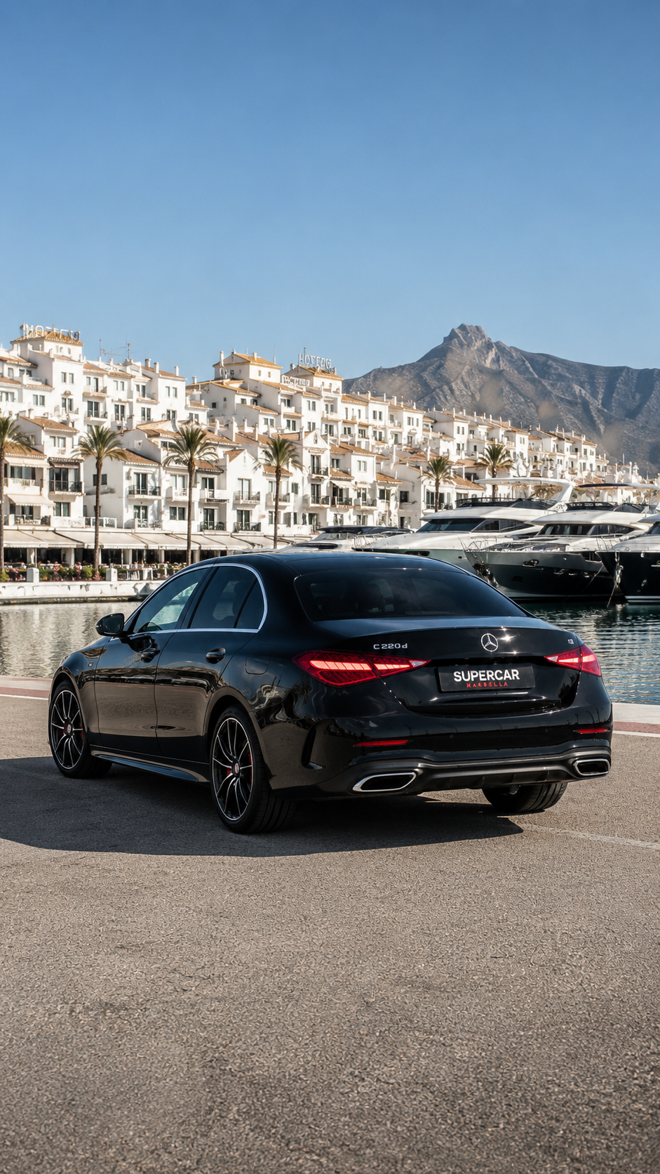 Mercedes-Benz C220d view 2 — Blackline Prive
