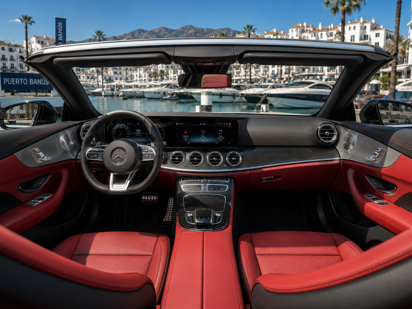 Mercedes-Benz CLE Cabrio view 3 — Blackline Prive