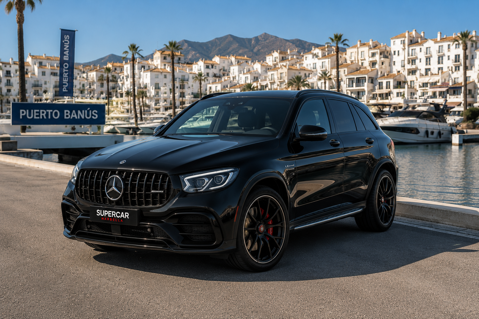 Mercedes-Benz GLC 63 AMG — supercar management Marbella, Ibiza and Monaco