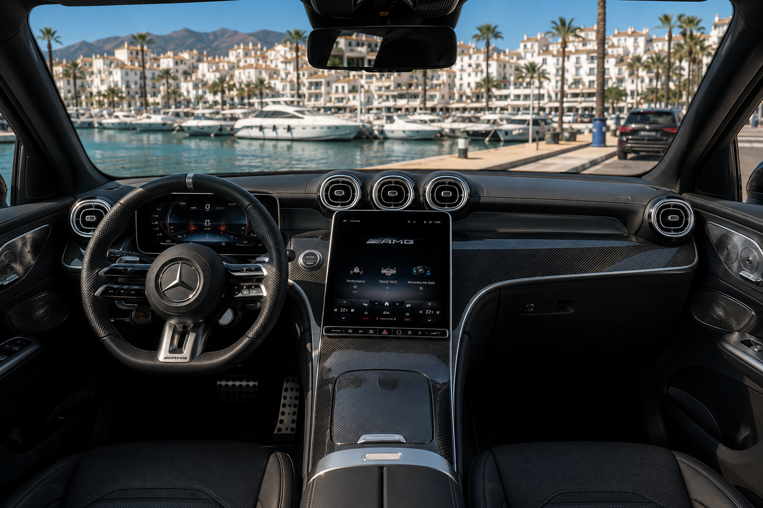 Mercedes-Benz GLC 63 AMG view 3 — Blackline Prive