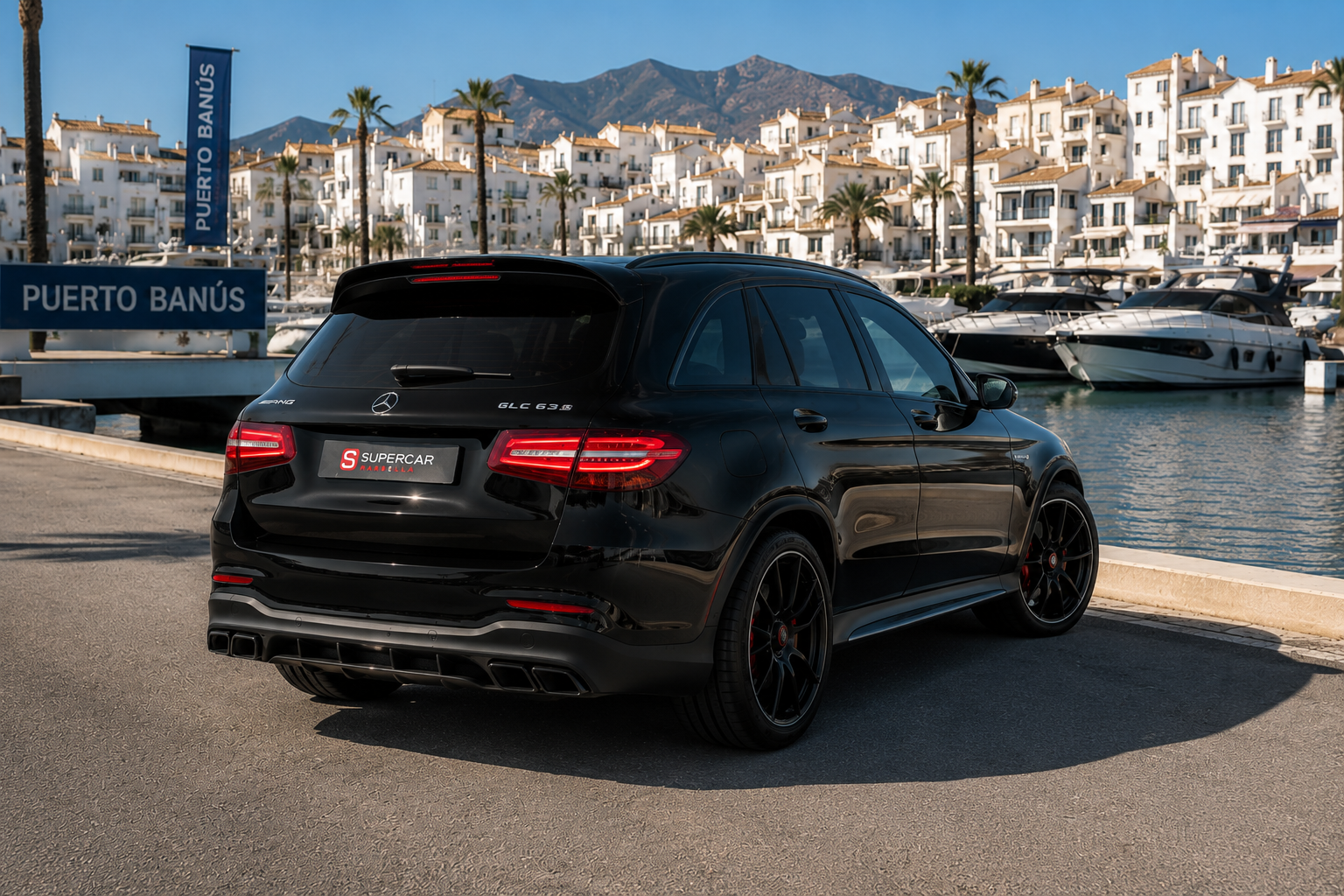 Mercedes-Benz GLC 63 AMG view 2 — Blackline Prive