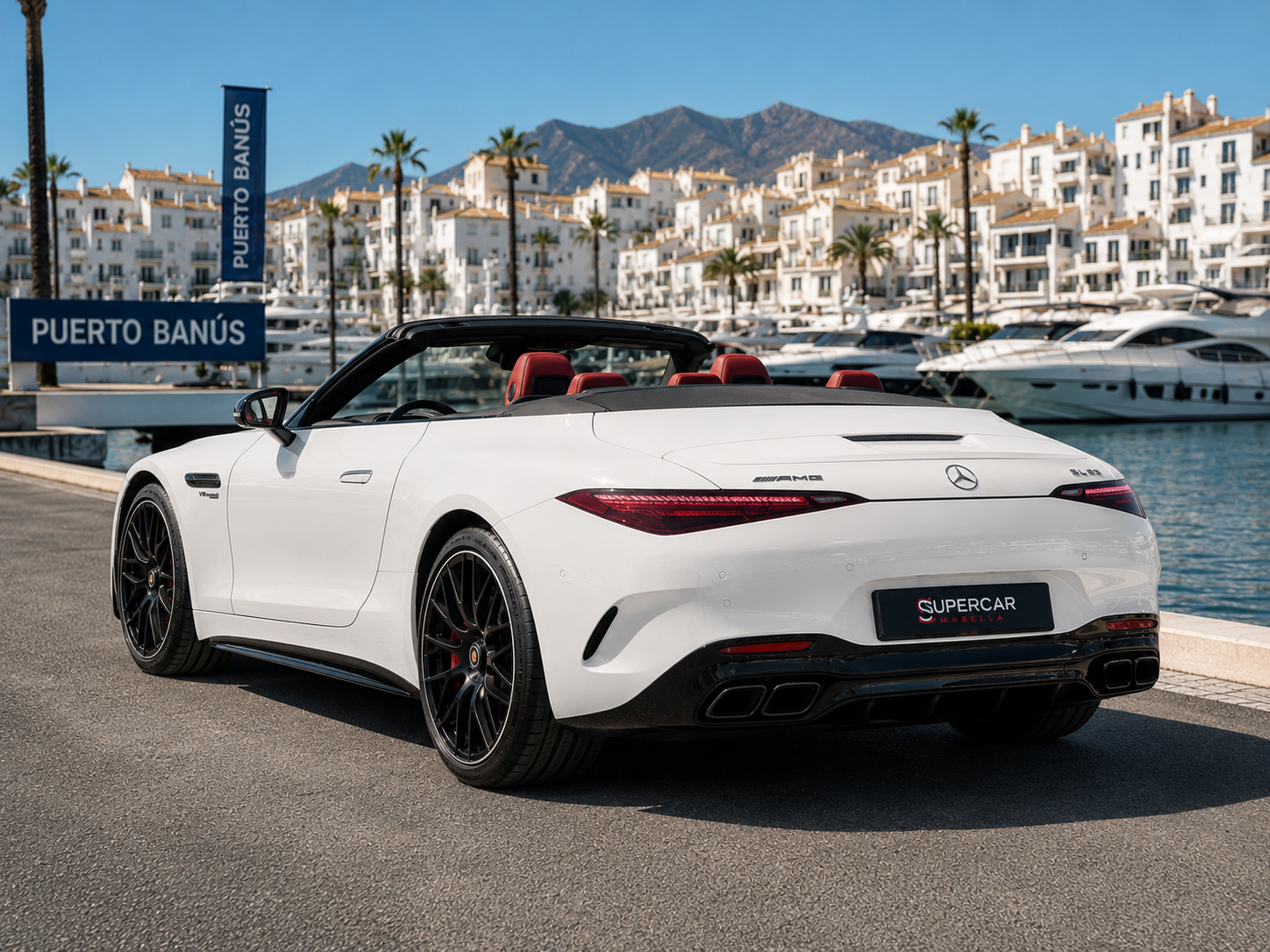 Mercedes-Benz SL63 AMG view 2 — Blackline Prive