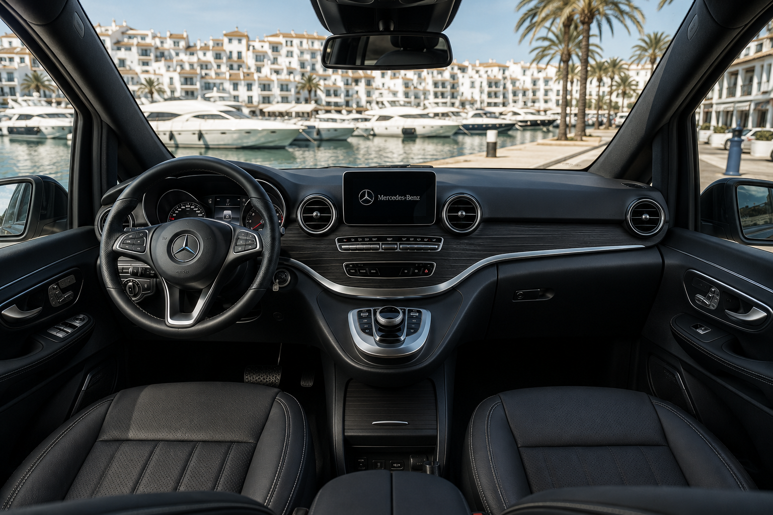 Mercedes-Benz V250d view 3 — Blackline Prive
