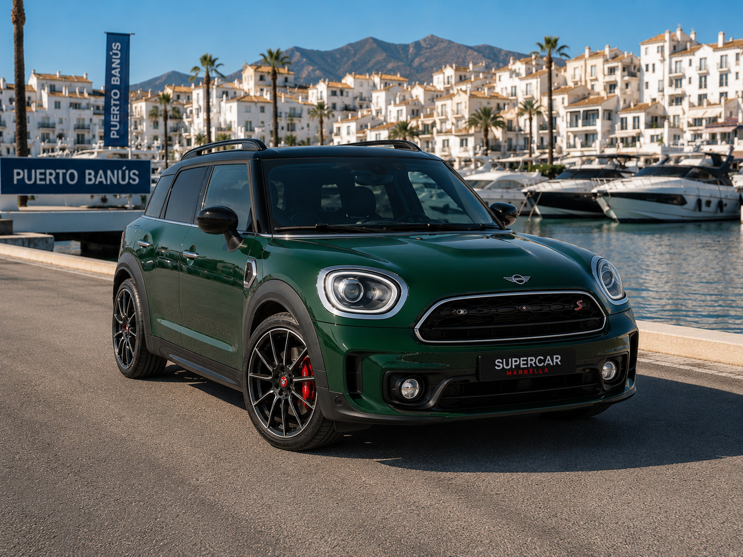 Mini Countryman — supercar management Marbella, Ibiza and Monaco