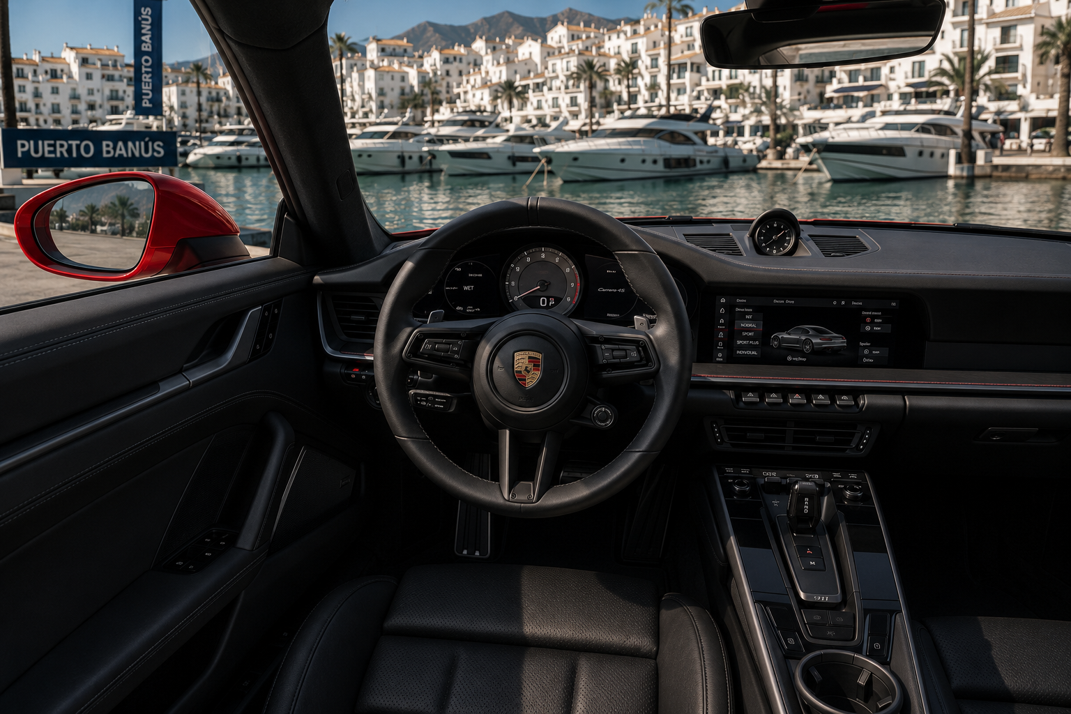Porsche 911 Carrera 4S view 3 — Blackline Prive