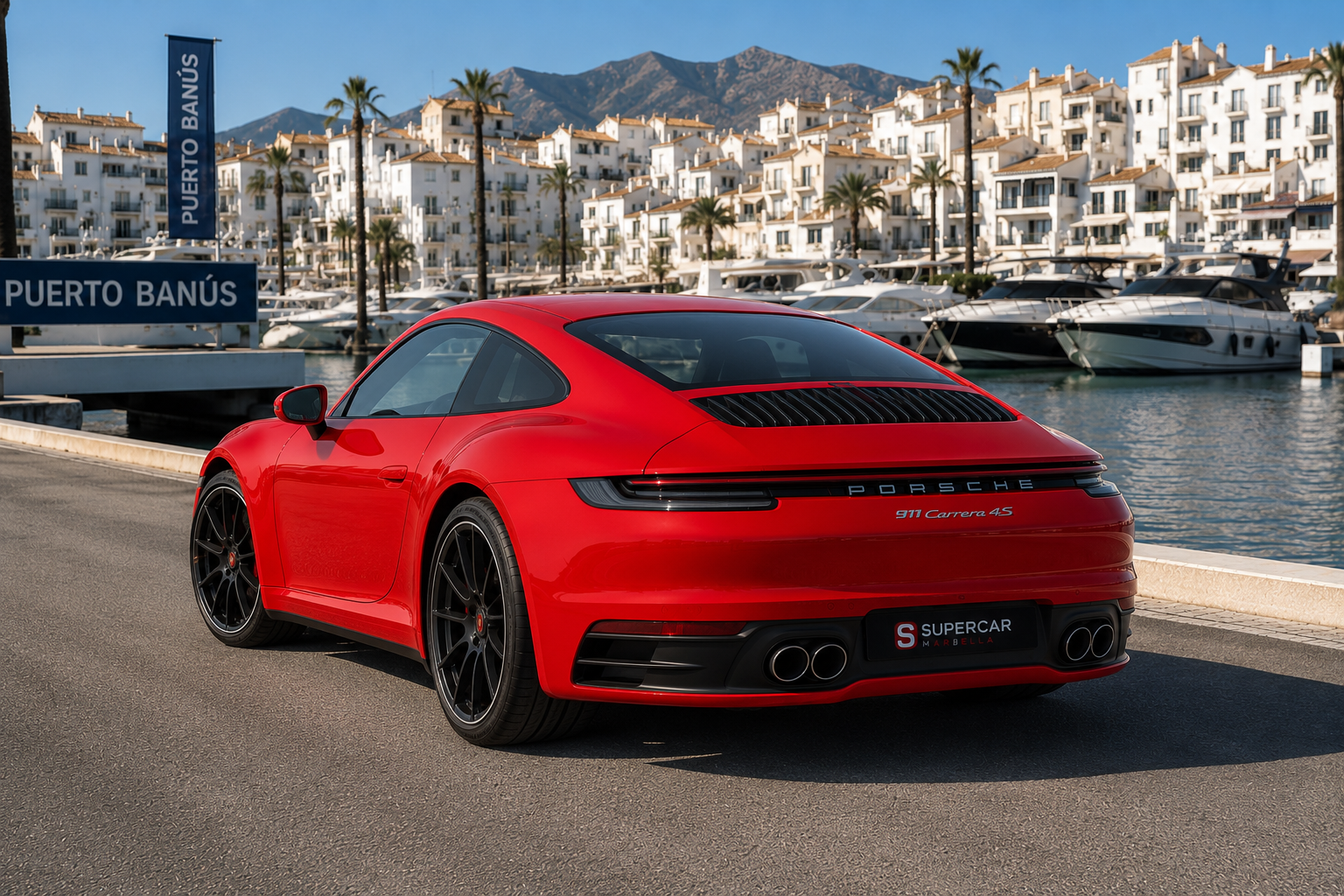 Porsche 911 Carrera 4S view 2 — Blackline Prive