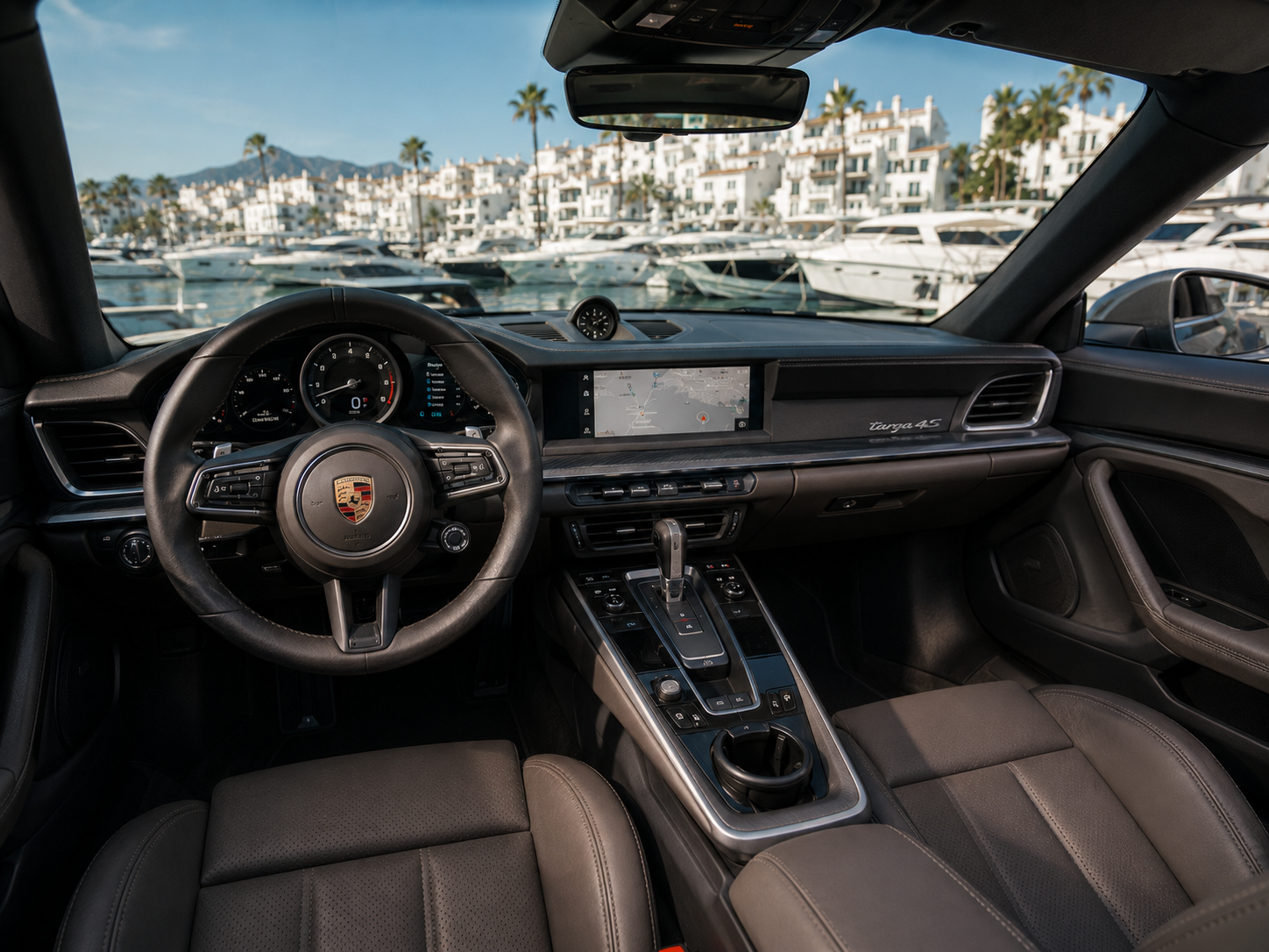 Porsche 911 Targa view 3 — Blackline Prive