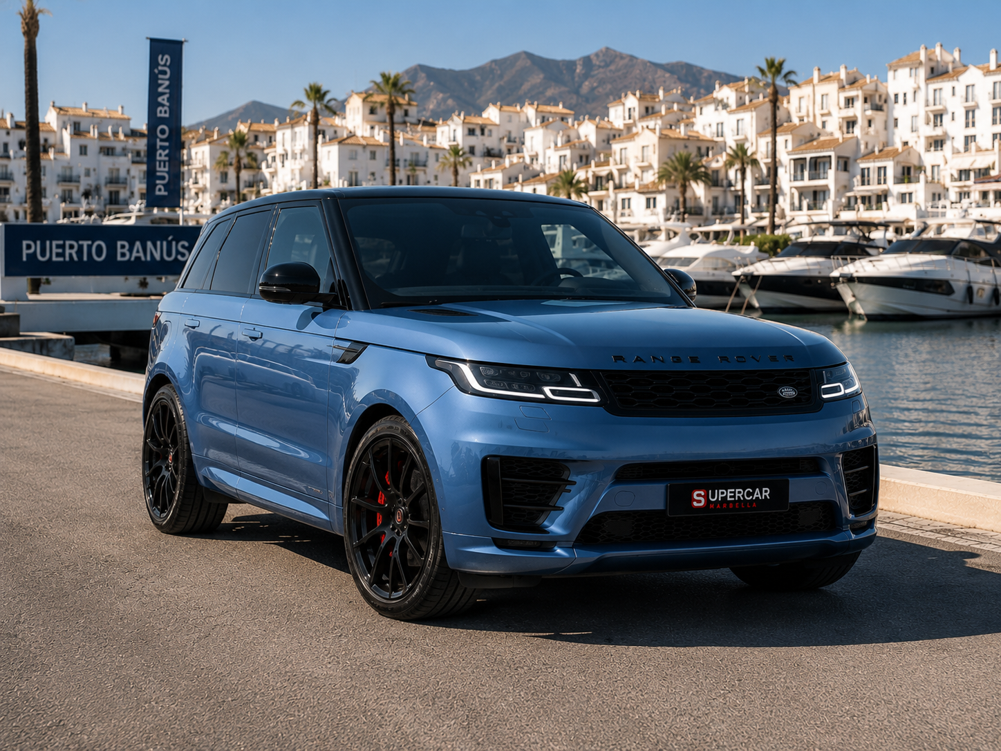 Range Rover Sport — supercar management Marbella, Ibiza and Monaco