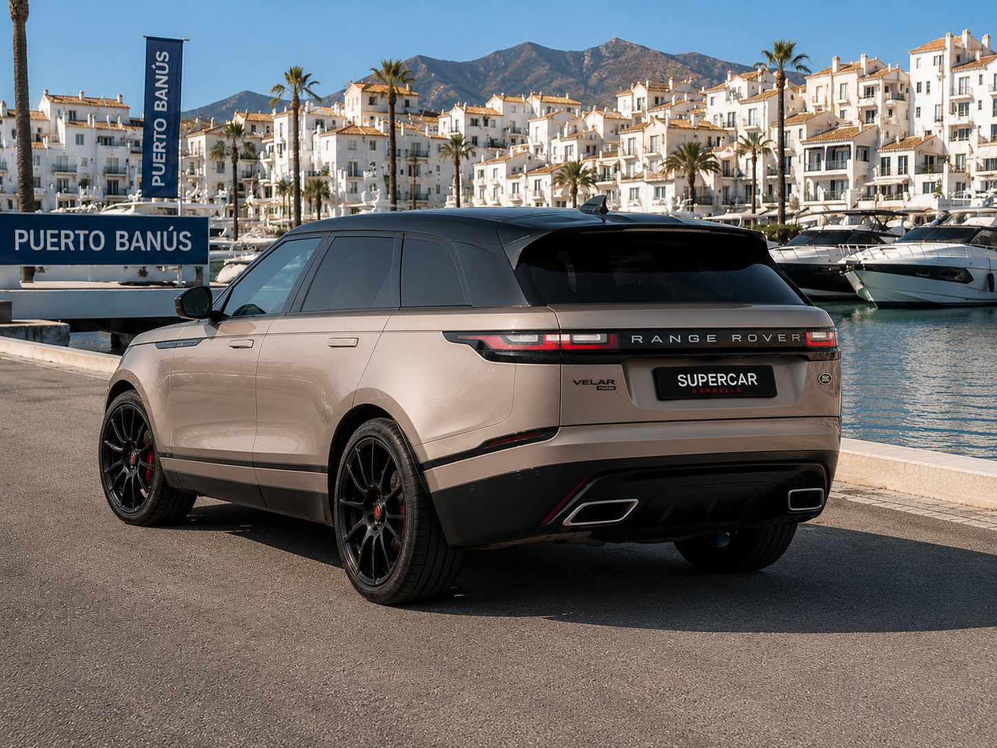 Range Rover Velar view 2 — Blackline Prive